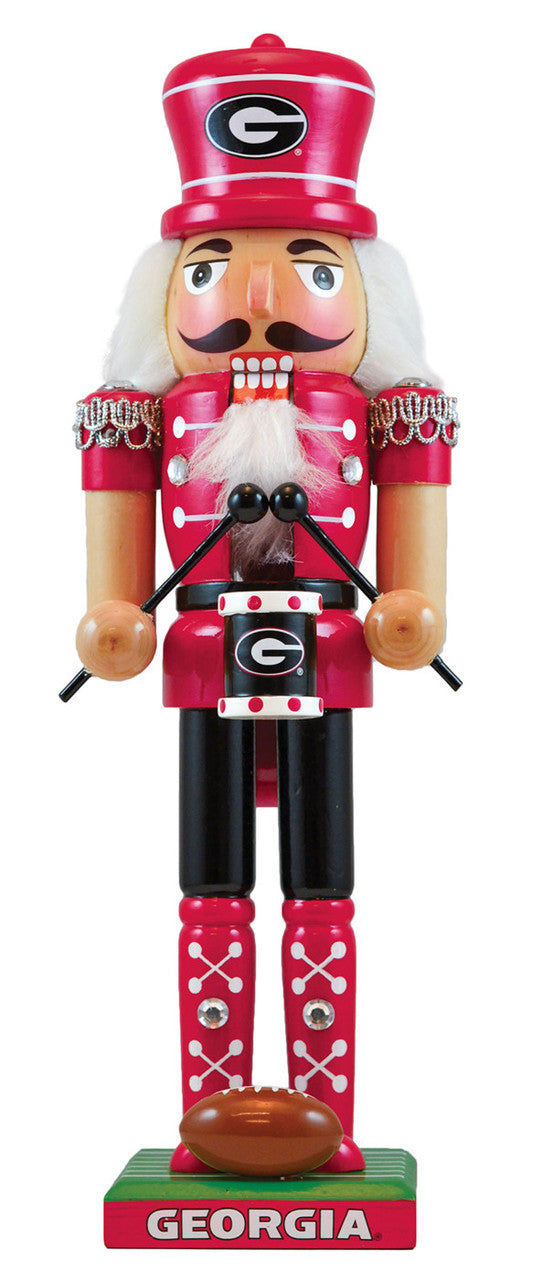 Georgia Bulldogs Nutcracker Periodic Restock