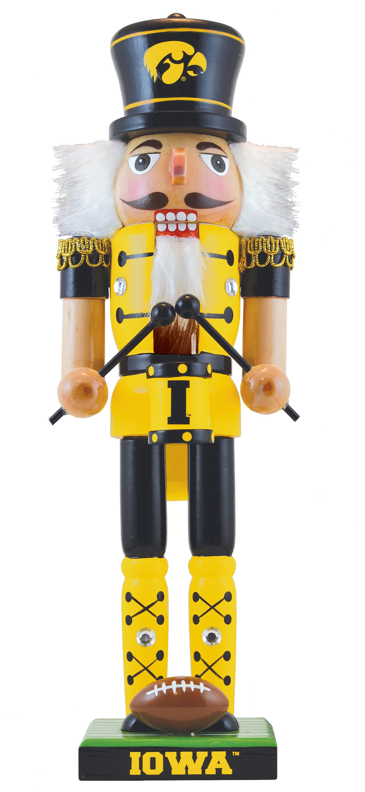 Iowa Hawkeyes Nutcracker Periodic Restock