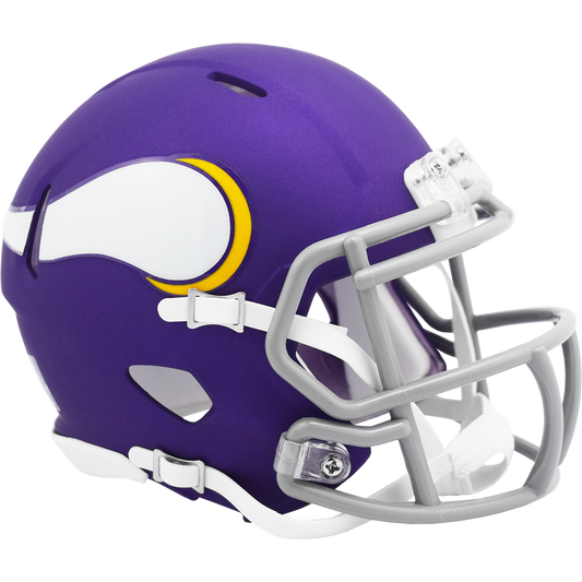 Minnesota Vikings Helmet Riddell Replica Mini Speed Style On-Field Alternate 2023 Tribute Classic Periodic Restock