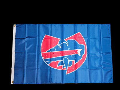 Buffalo Bills Wu Tang 3'x5' Flag New FREE SHIPPING