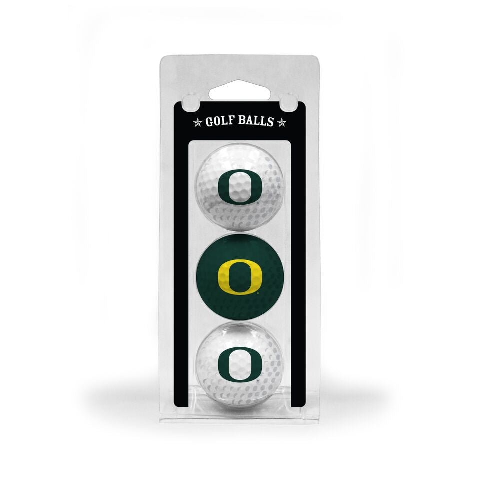 Oregon Ducks 3 Pack of Golf Balls - Special Order