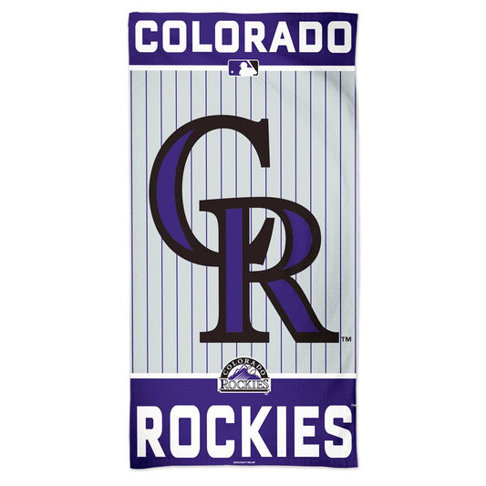 Colorado Rockies Towel 30x60 Beach Style - Special Order