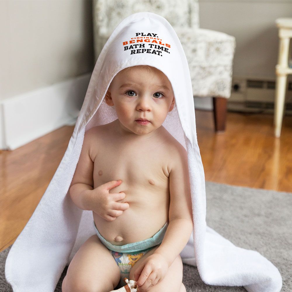Cincinnati Bengals Hooded Baby Towel All Pro