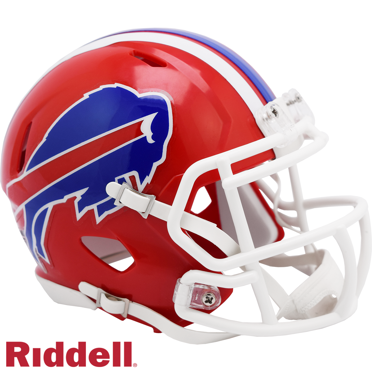 Buffalo Bills Helmet Riddell Replica Mini Speed Style 1987-2001 T/B Periodic Restock