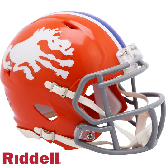 Denver Broncos Helmet Riddell Replica Mini Speed Style 1966 T/B Periodic Restock