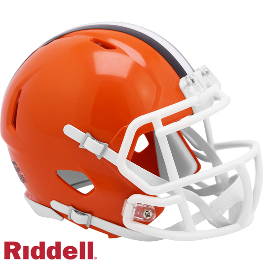 Cleveland Browns Helmet Riddell Replica Mini Speed Style 1975-2005 T/B Periodic Restock