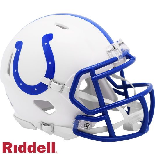 Indianapolis Colts Helmet Riddell Replica Mini Speed Style 1995-2003 T/B Periodic Restock