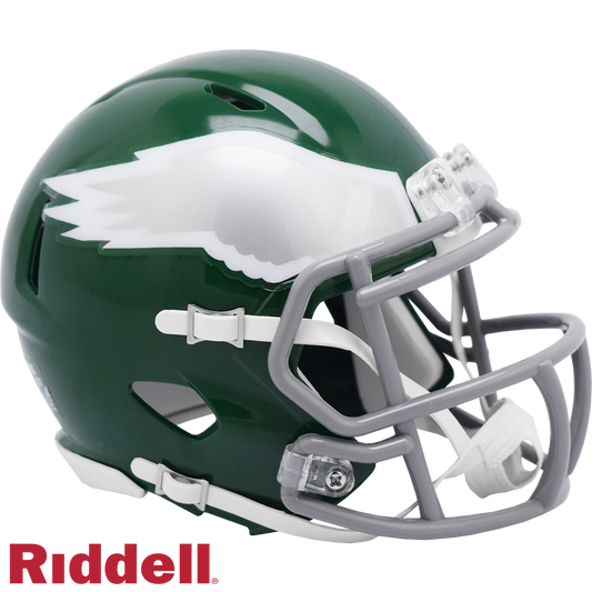 Philadelphia Eagles Helmet Riddell Replica Mini Speed Style 1974-1995 T/B Periodic Restock