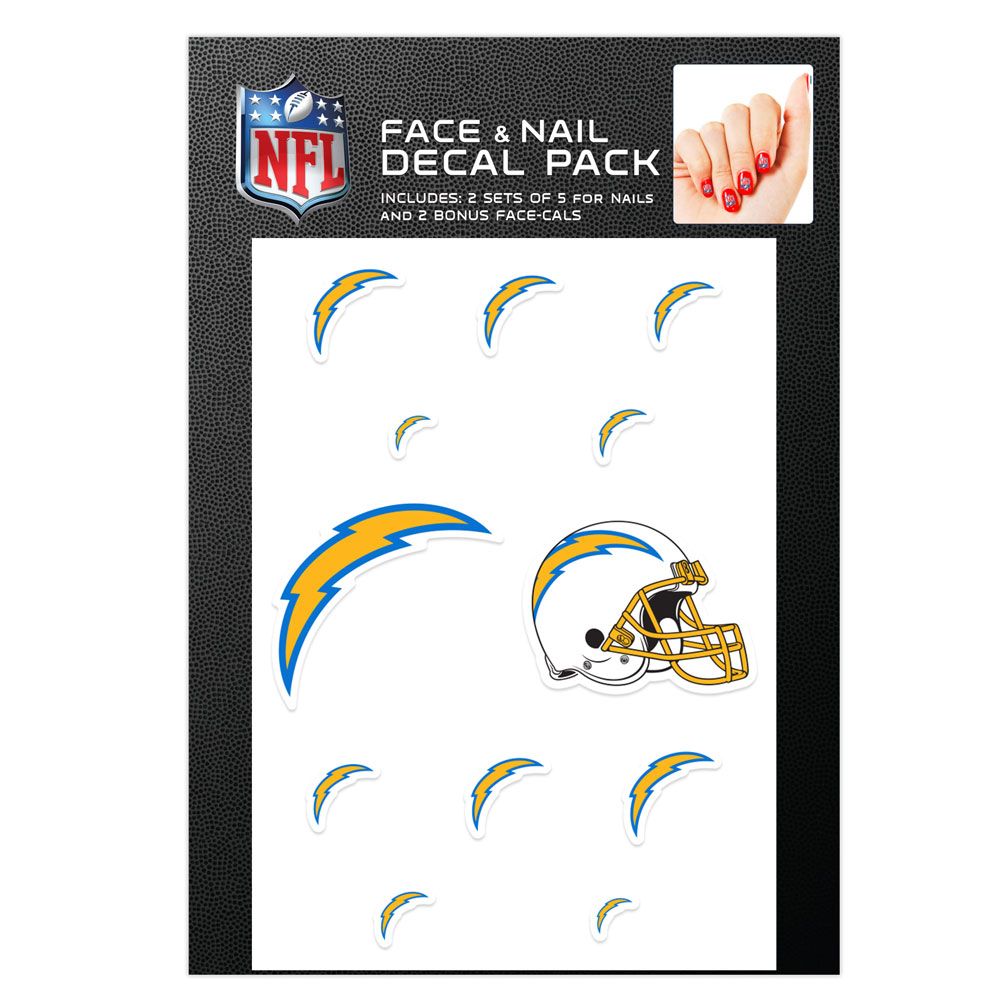 Los Angeles Chargers Nail Cals