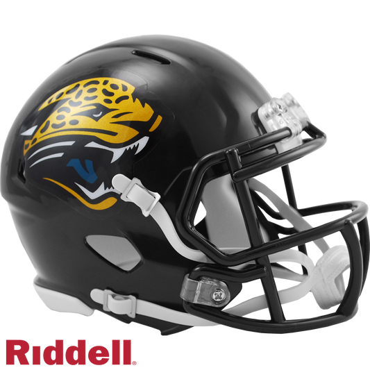 Jacksonville Jaguars Helmet Riddell Replica Mini Speed Style 1995-2012 T/B Periodic Restock