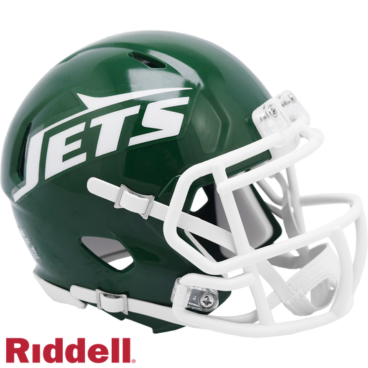 New York Jets Helmet Riddell Replica Mini Speed Style 1978-1989 T/B Periodic Restock