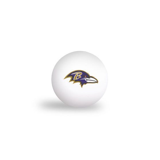 Baltimore Ravens Ping Pong Balls 6 Pack - Special Order