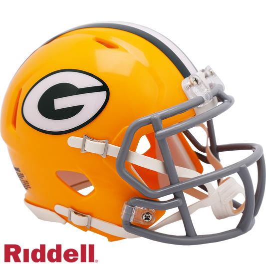 Green Bay Packers Helmet Riddell Replica Mini Speed Style 1961-1979 T/B Periodic Restock