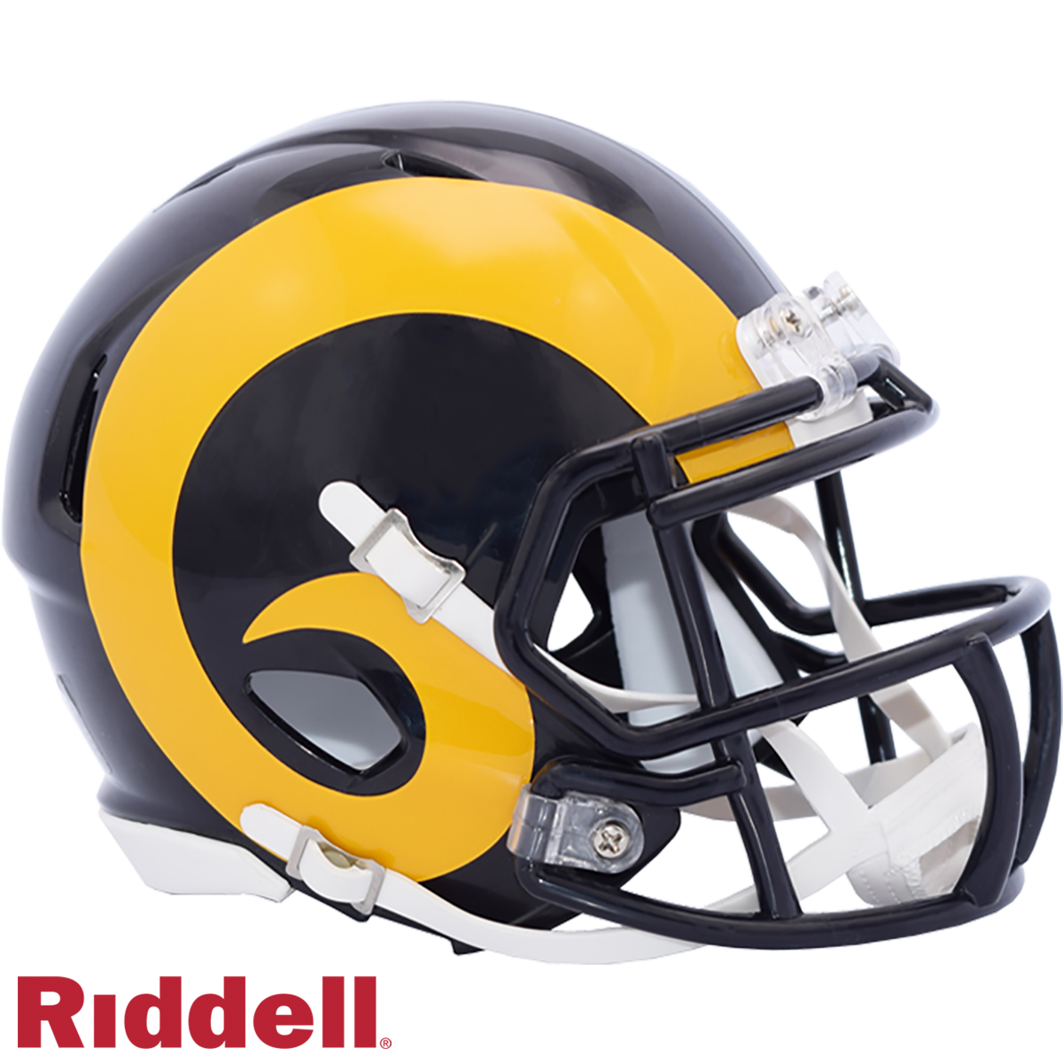 Los Angeles Rams Helmet Riddell Replica Mini Speed Style 1981-1999 T/B Periodic Restock