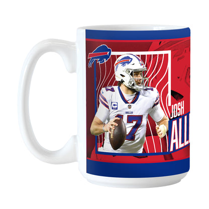 Josh Allen Buffalo Bills 15 oz Coffee Mug by Logo Brands