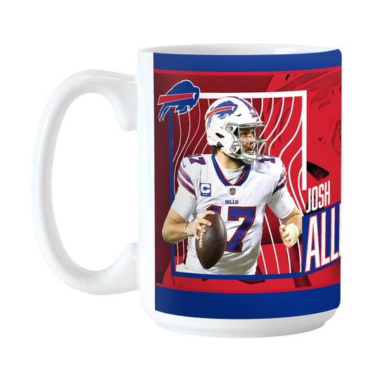 Josh Allen Buffalo Bills 15 oz Coffee Mug by Logo Brands