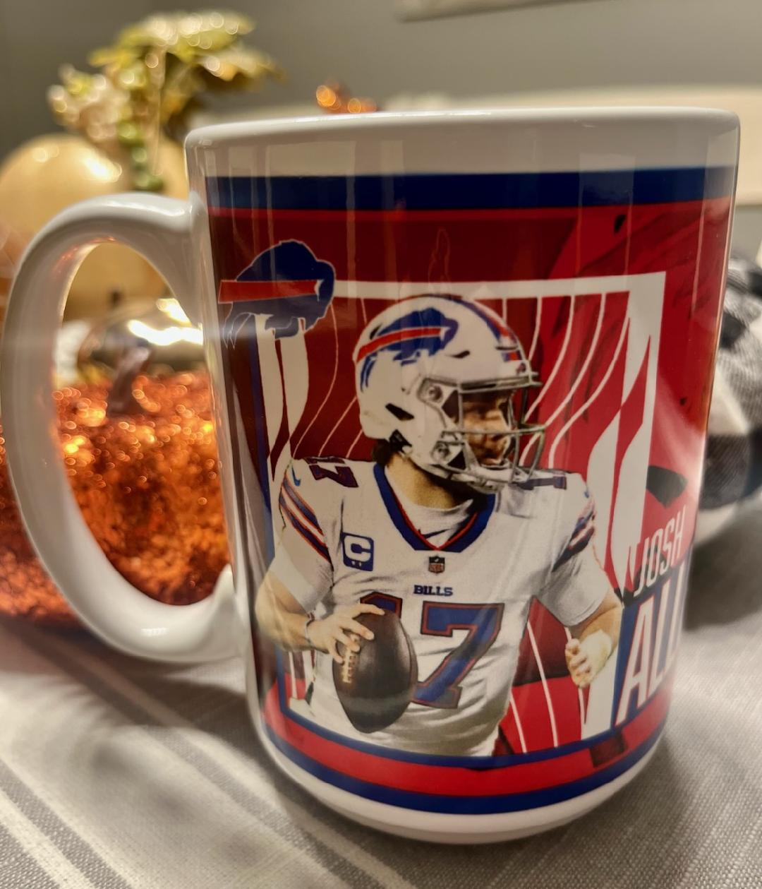 Josh Allen Buffalo Bills 15 oz Coffee Mug by Logo Brands