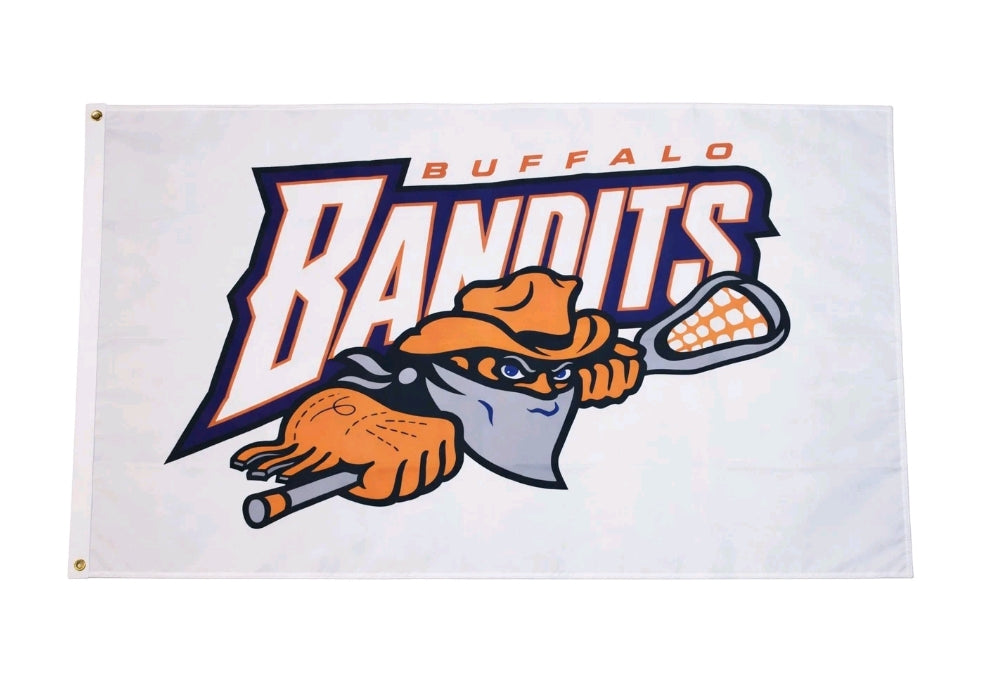 Buffalo Bandits 3'x5' Flag NEW FREE SHIPPING