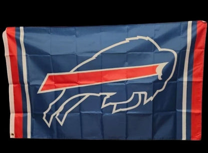 Buffalo Bills 3'5' Blue & Red Flag NEW FREE SHIPPING