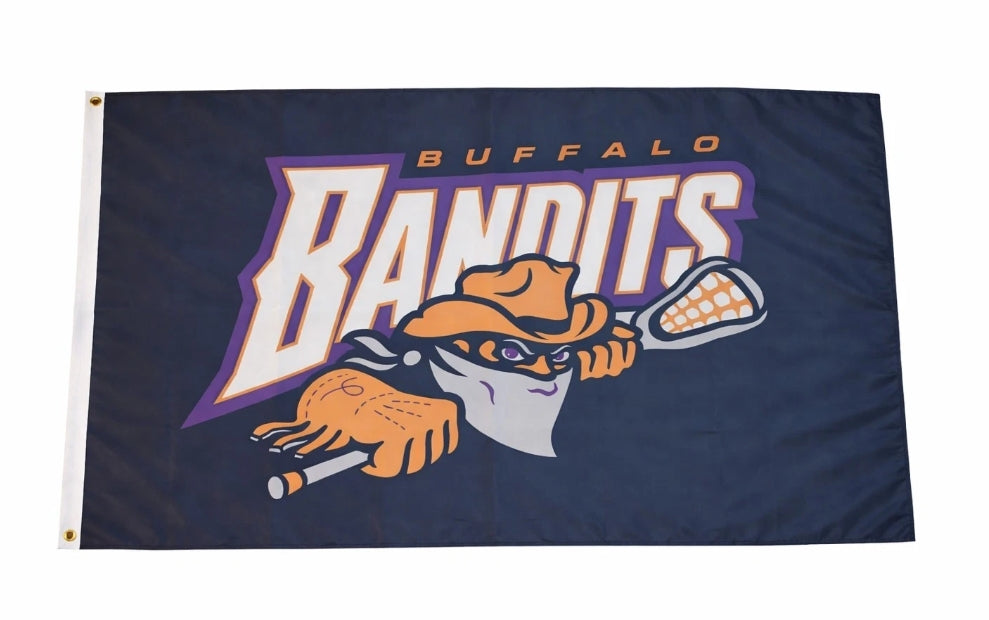 Buffalo Bandits Flag 3'x5' NEW FREE