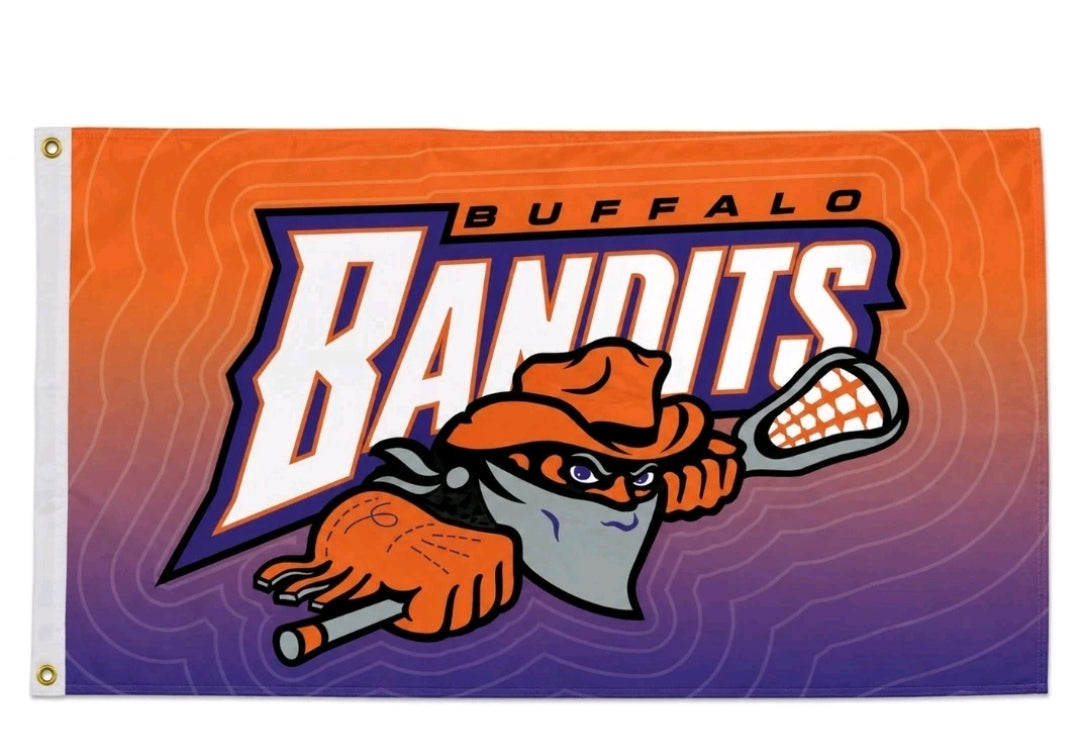 Buffalo Bandits Flag 3'x5' NEW FREE SHIPPING