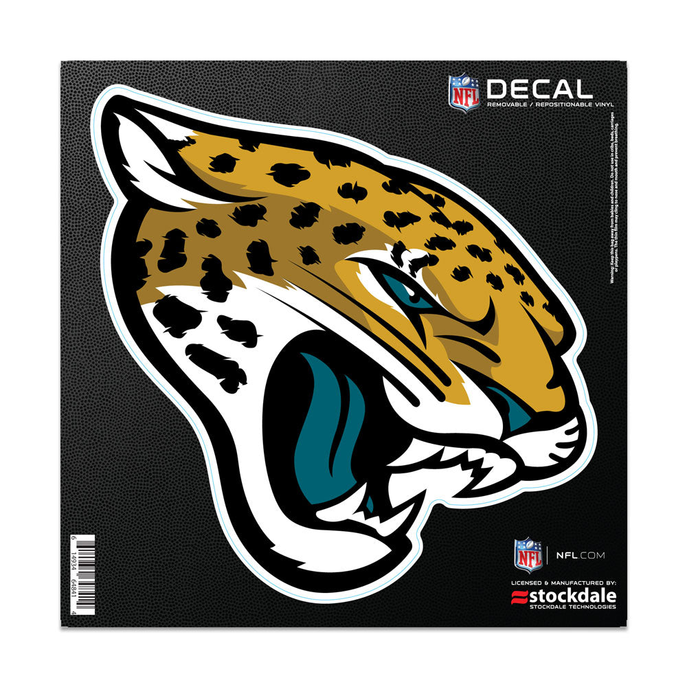 Jacksonville Jaguars Decal 6x6 All Surface Logo - Special Order