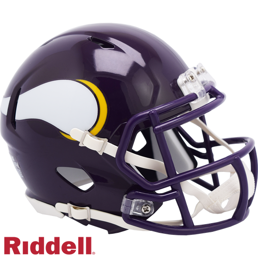 Minnesota Vikings Helmet Riddell Replica Mini Speed Style 1983-2001 T/B Periodic Restock